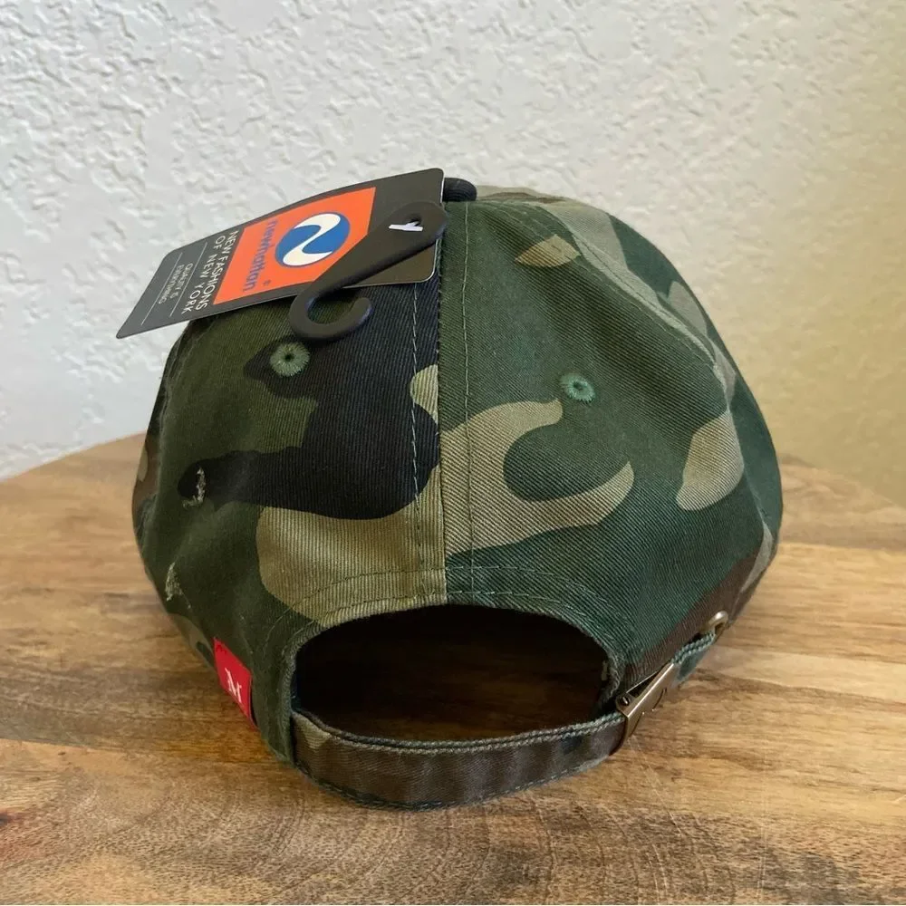 Newhattan Camouflage Distressed Cap